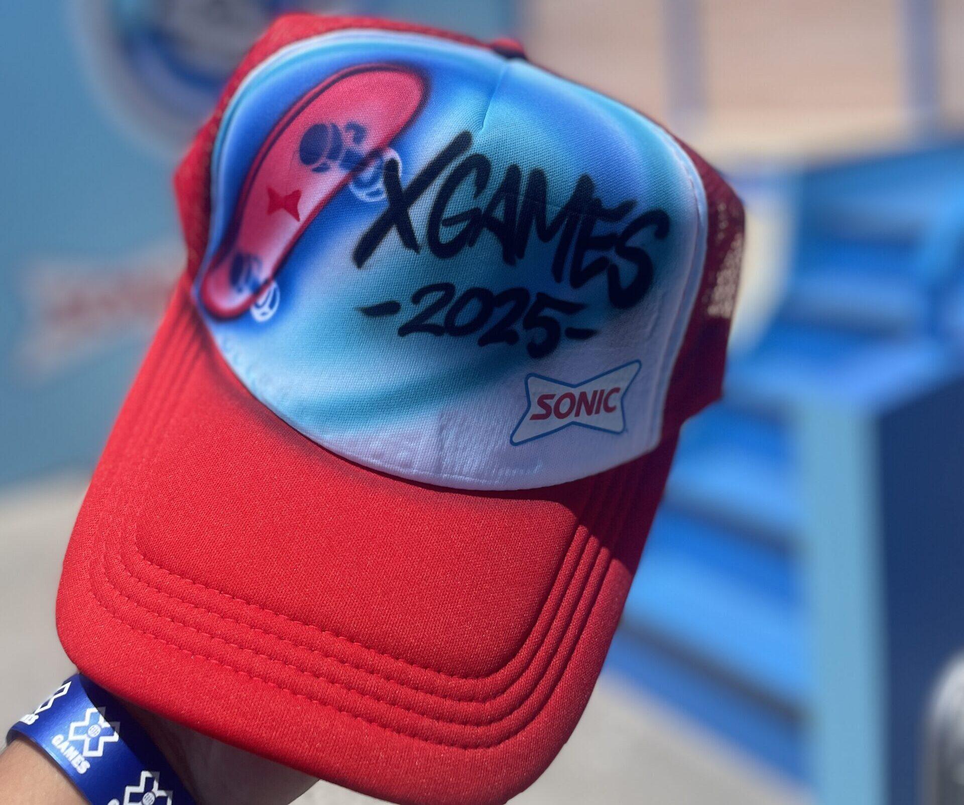 Live Airbrush Entertainment x Sonic: Bringing Custom Art to the X Games