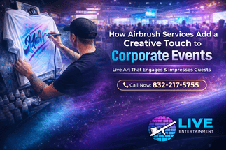 How Airbrush Services Add a Creative Touch to Corporate Events