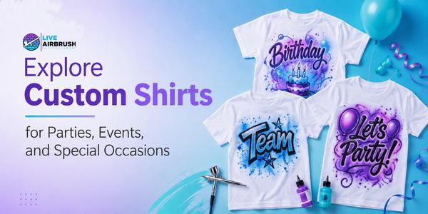 Explore Custom Shirts for Parties, Events, and Special Occasions